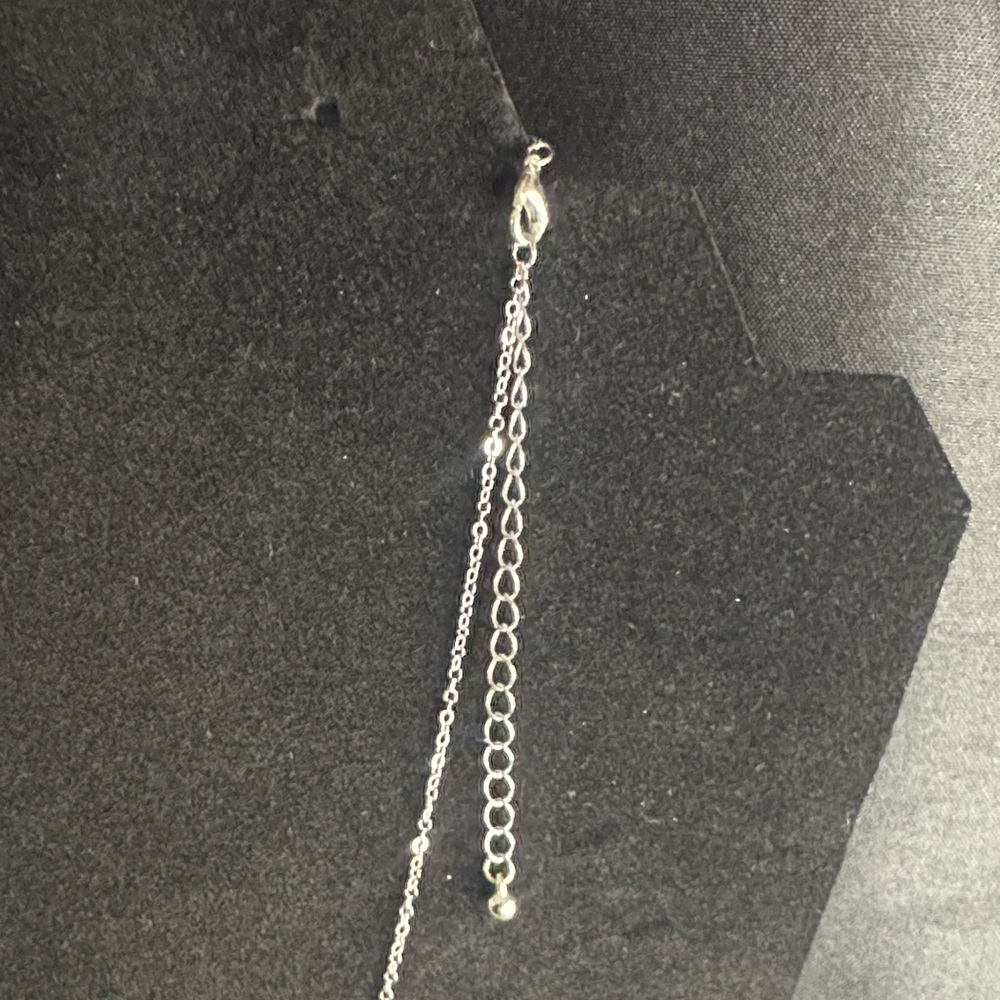 Silver and Pearl Necklace | NIP | 16” with extender - Picture 3 of 4